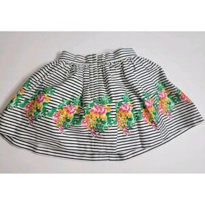 Janie & Jack Midsummer Garden Floral  Striped Skirt Girls Size‎ 2T EASTER NWT!